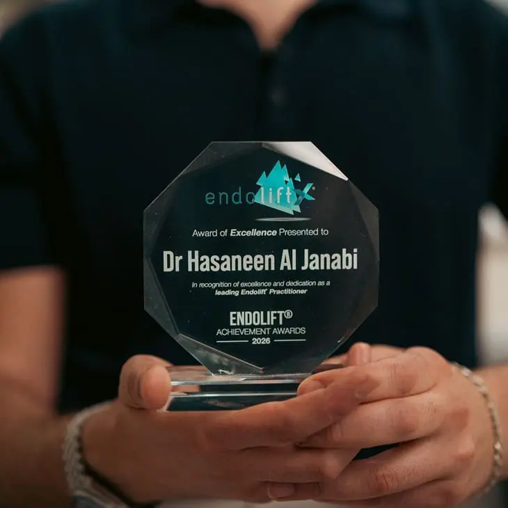 Dr Hasaneen Al Janabi — Endolift Achievement Award 2026